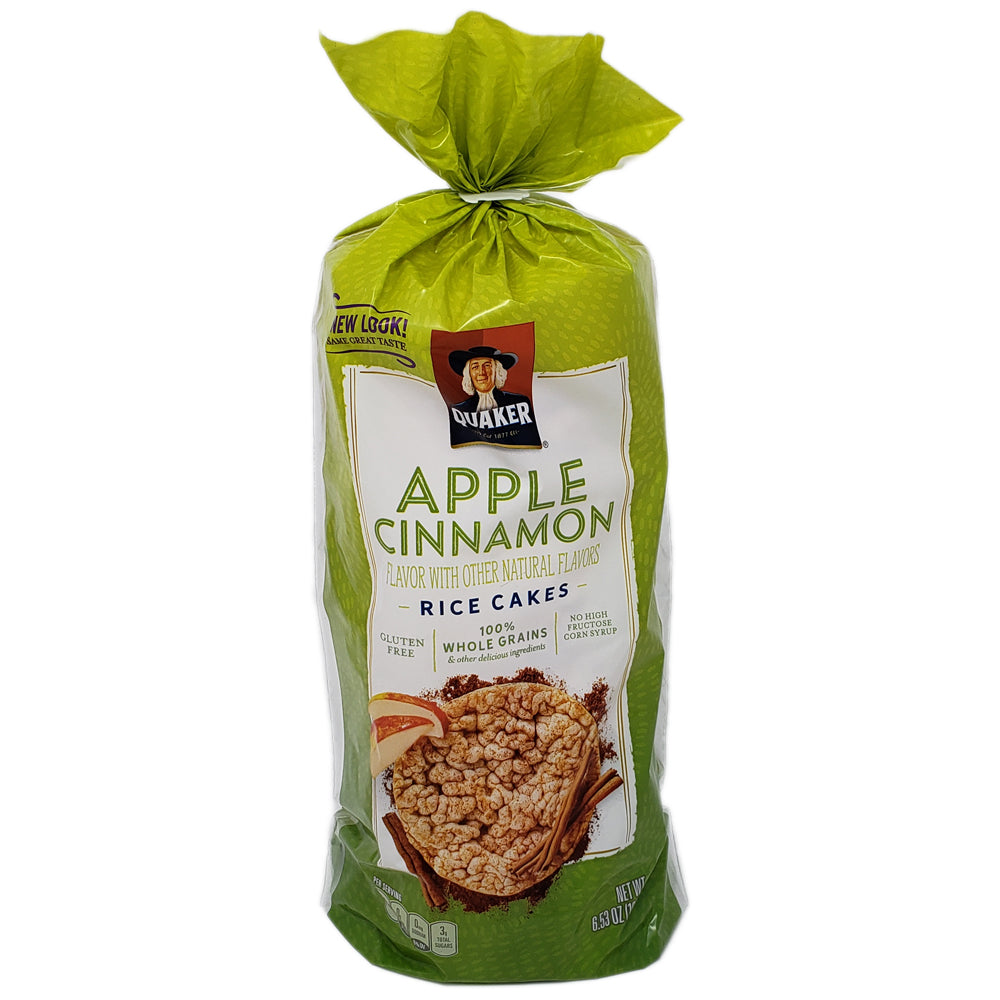 Quaker Apple Cinnamon Rice Cakes - 6.53oz.