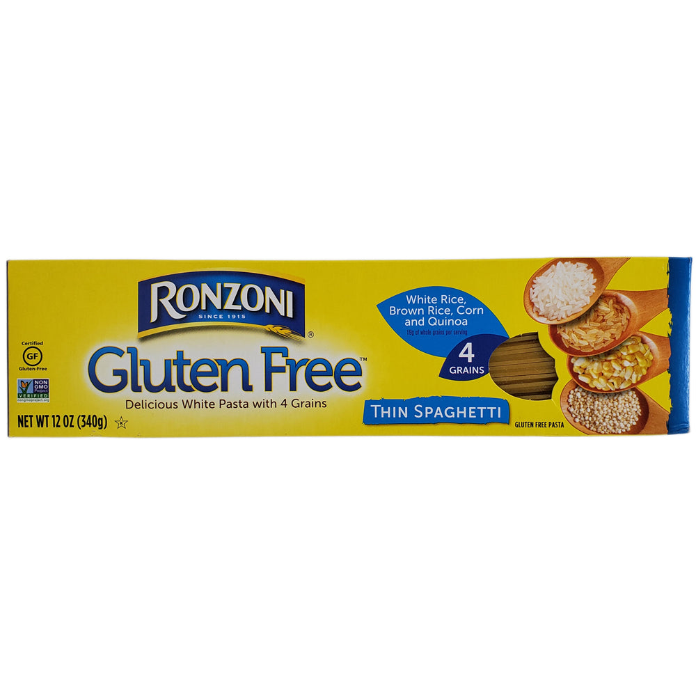 Ronzoni Gluten Free 4 Grain Thin Spaghetti -12 oz