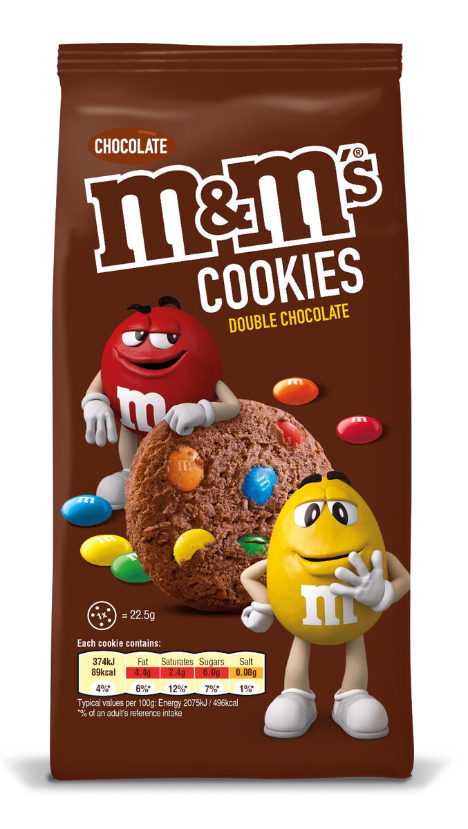 m&m Double Chocolate Cookies