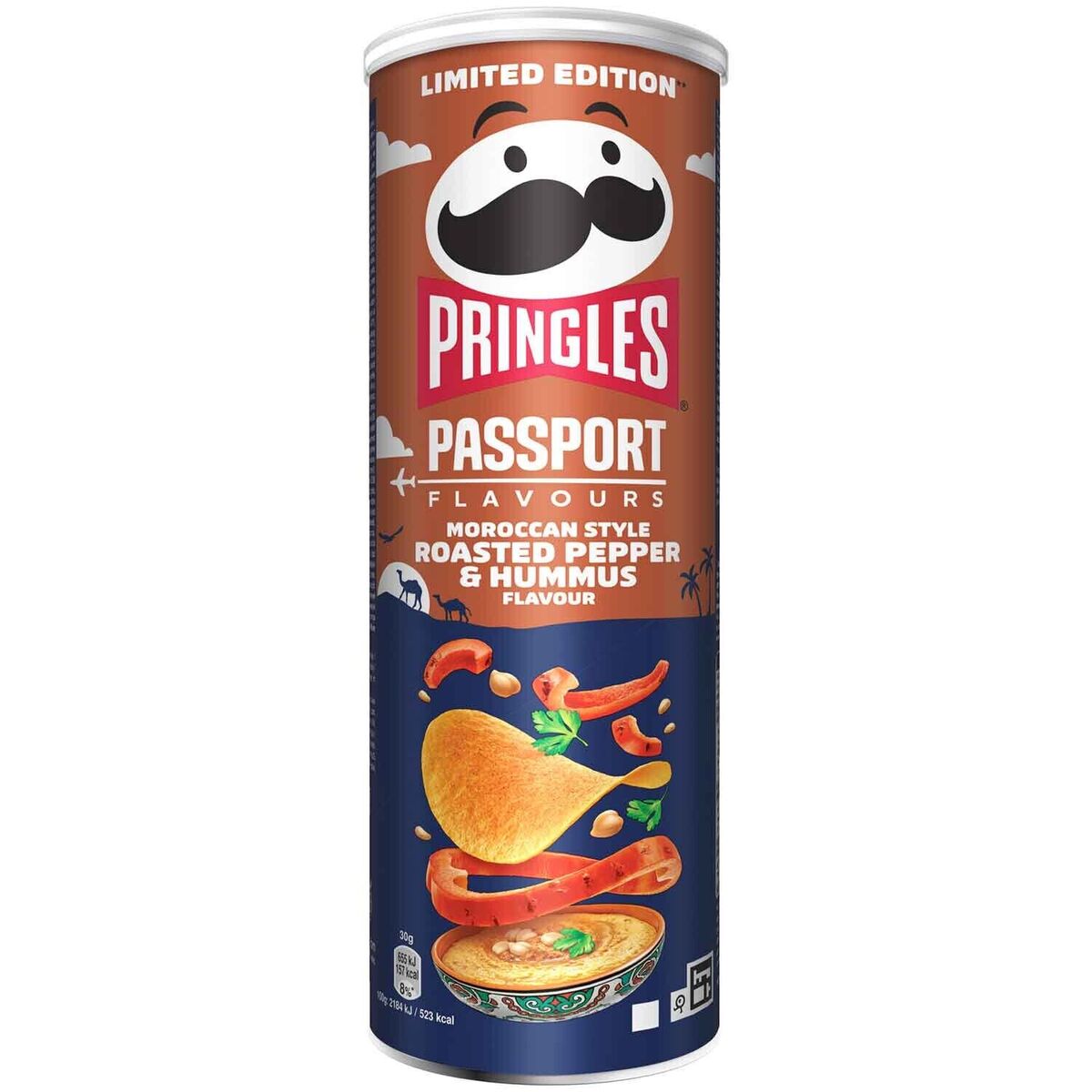 Pringles Passport - Moroccan Style Roasted Pepper & Hummus