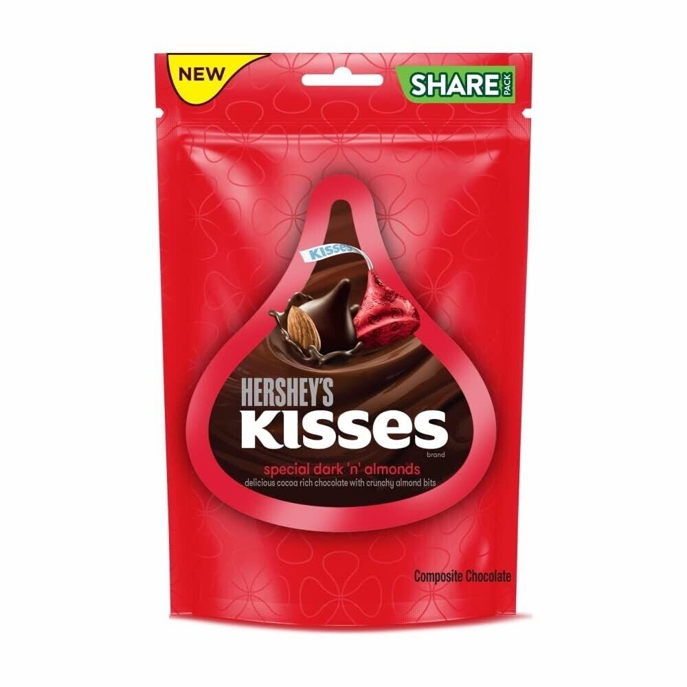 Hersheys Kisses Special Dark n almonds