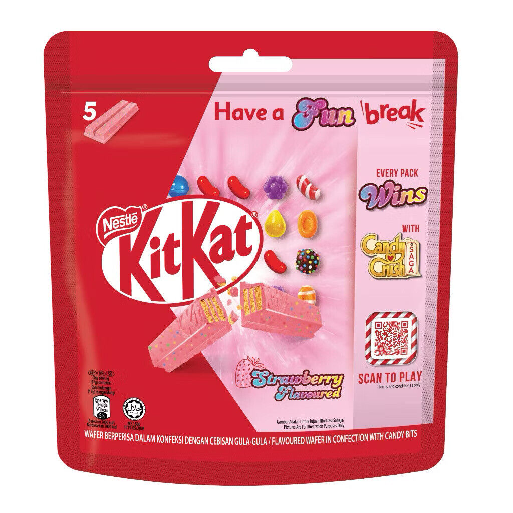 Kitkat Strawberry - Candy Crush