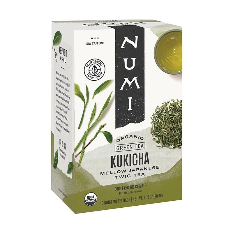 Numi Organic Kukicha Green Tea