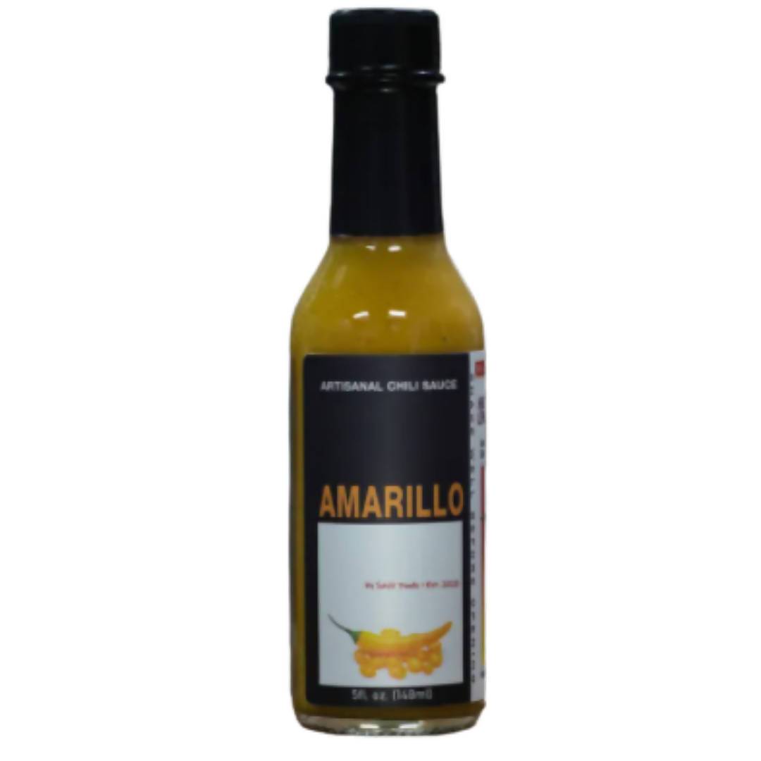 Amarillo Aji Chili Hot Sauce Jars - 12 x 5oz