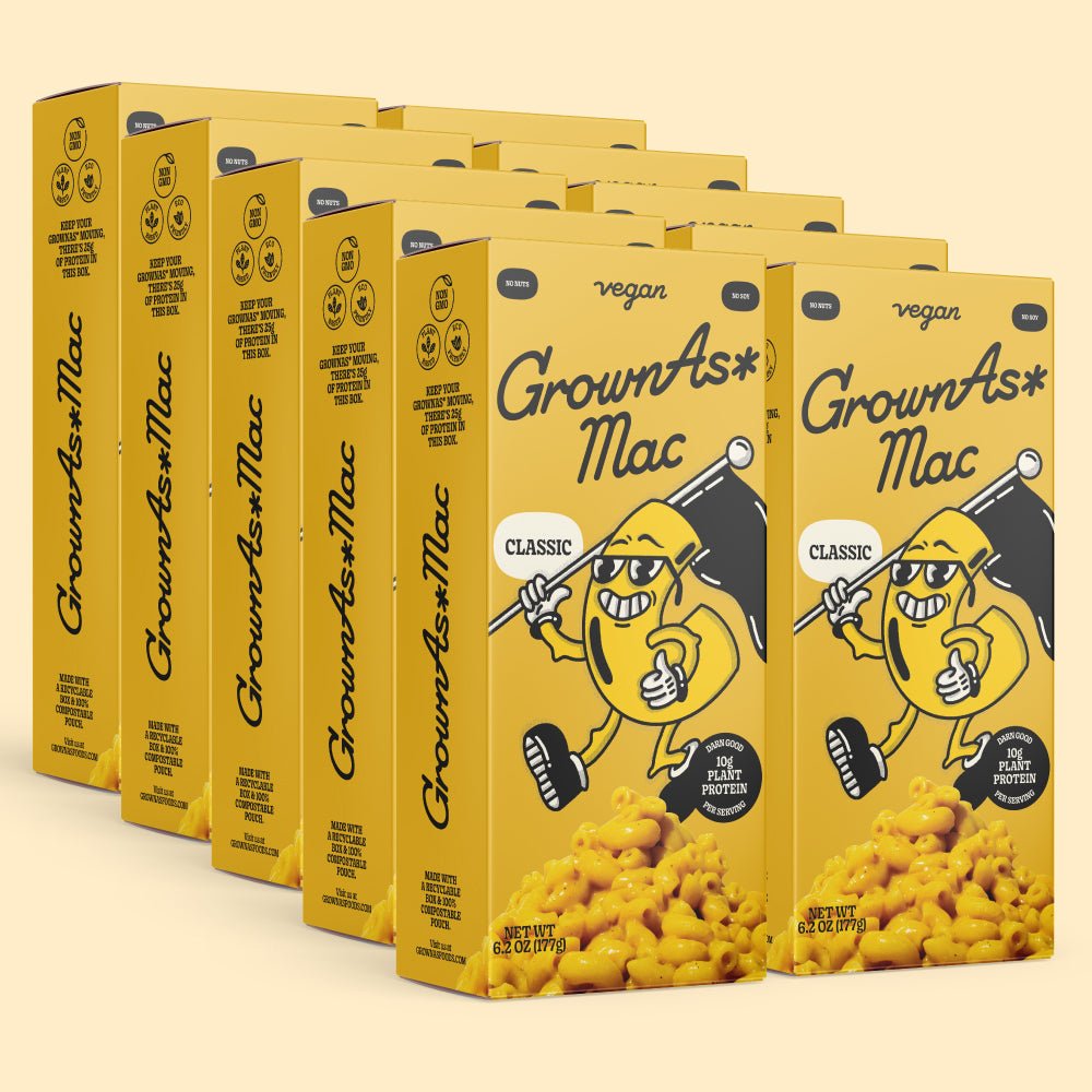 GrownAs* Foods Classic Mac & Cheese Box - 10 Boxes