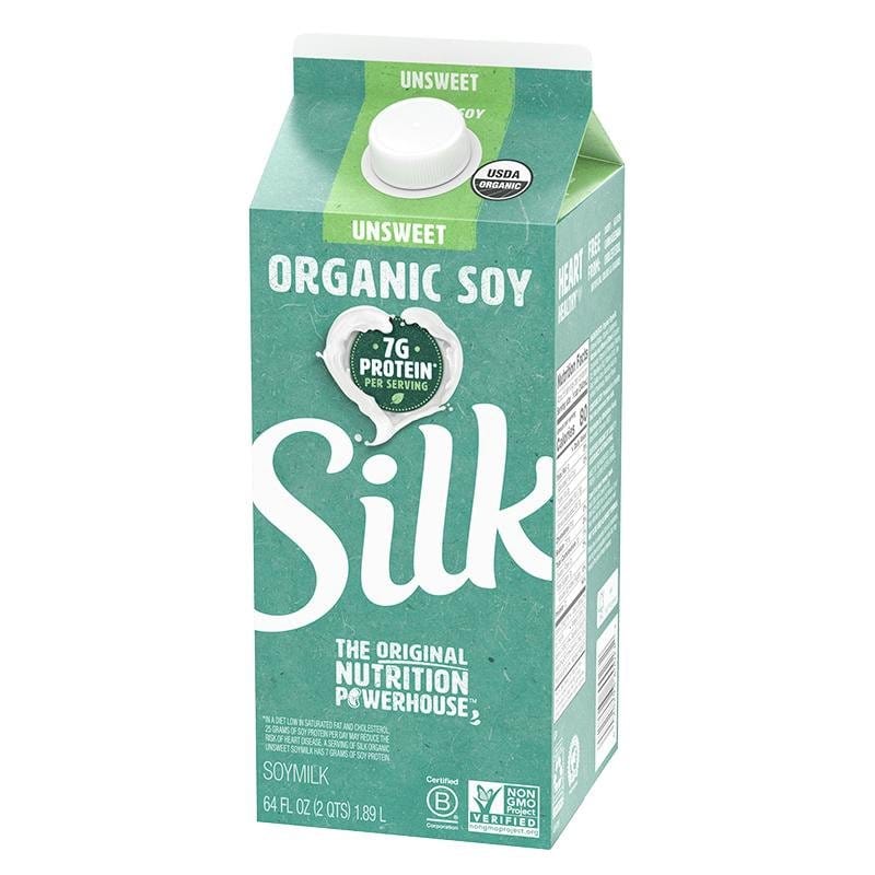 Silk Organic Unsweet Soymilk