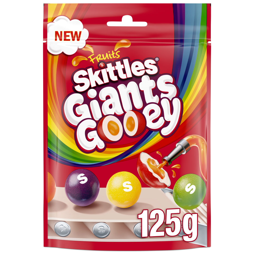 Skittles Fruits Giants Gooey