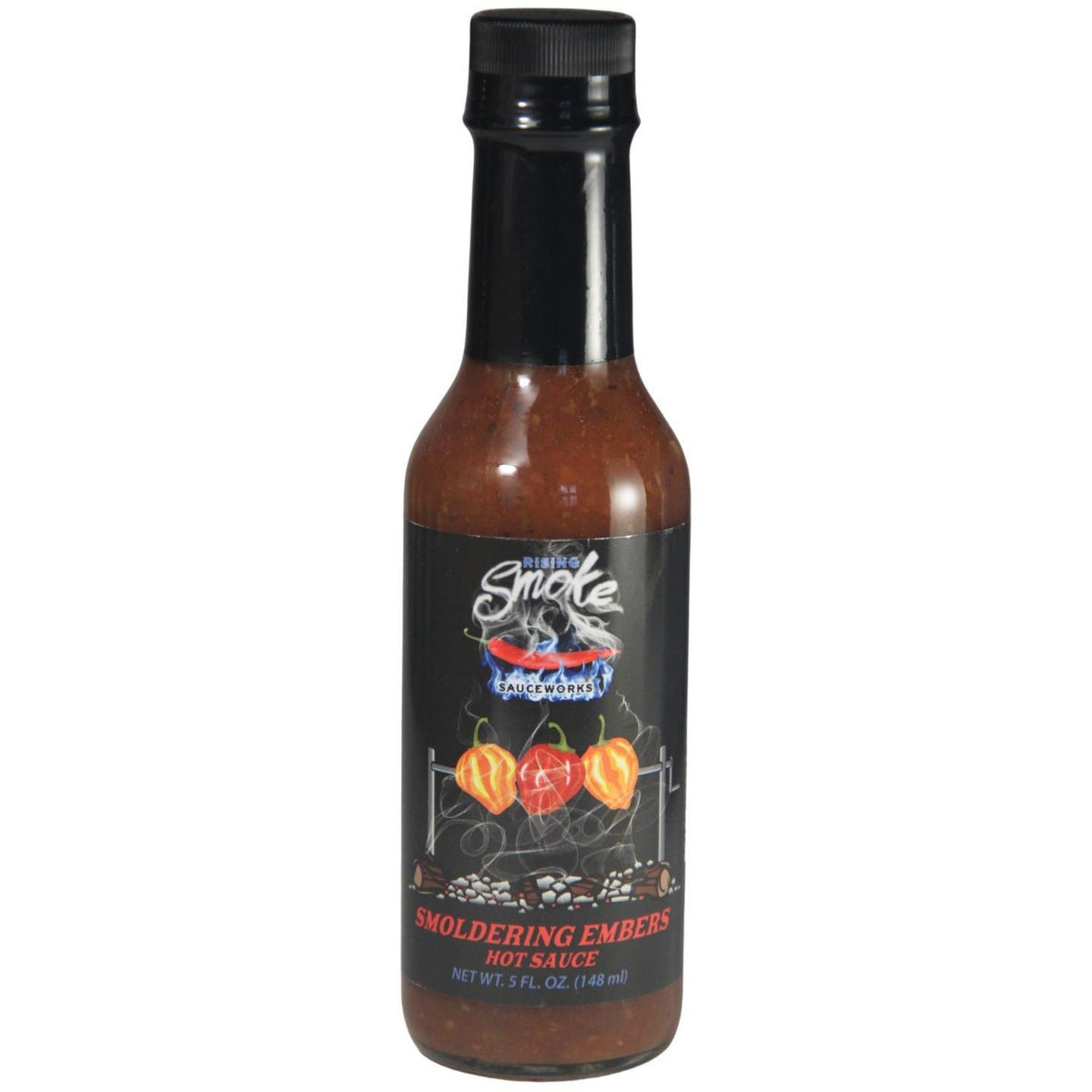 Rising Smoke Smoldering Embers