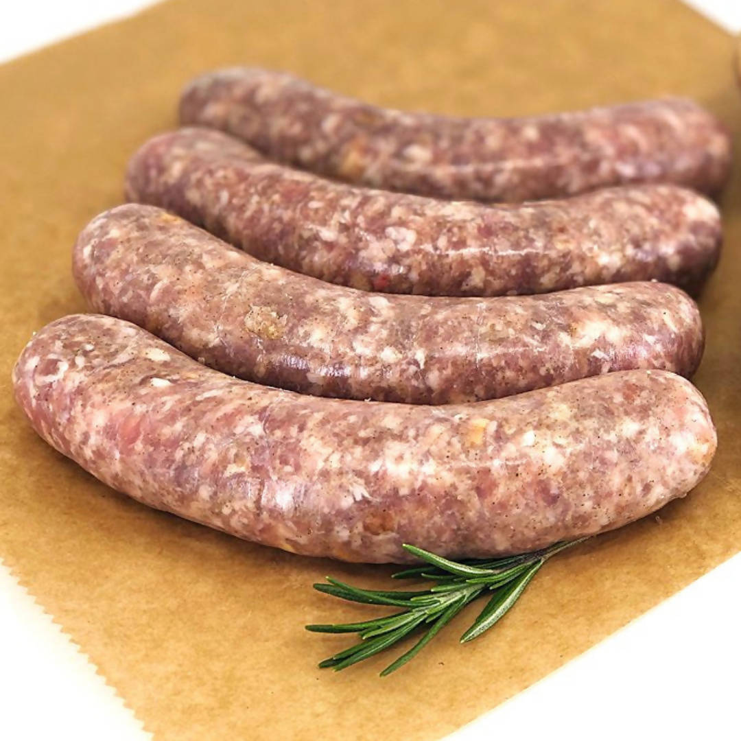 Apple Fennel Pork Sausage Pack - 40 packs x 4 Links case