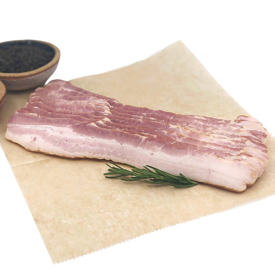 Pastured Cherrywood Smoked Bacon Bulk - 20 LBs case