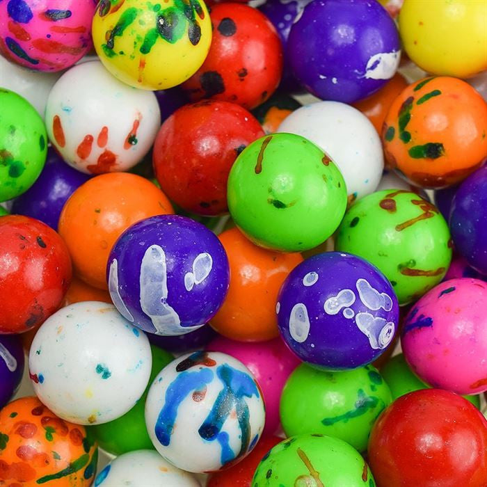 Assorted 1 inch Speckled Jawbreakers