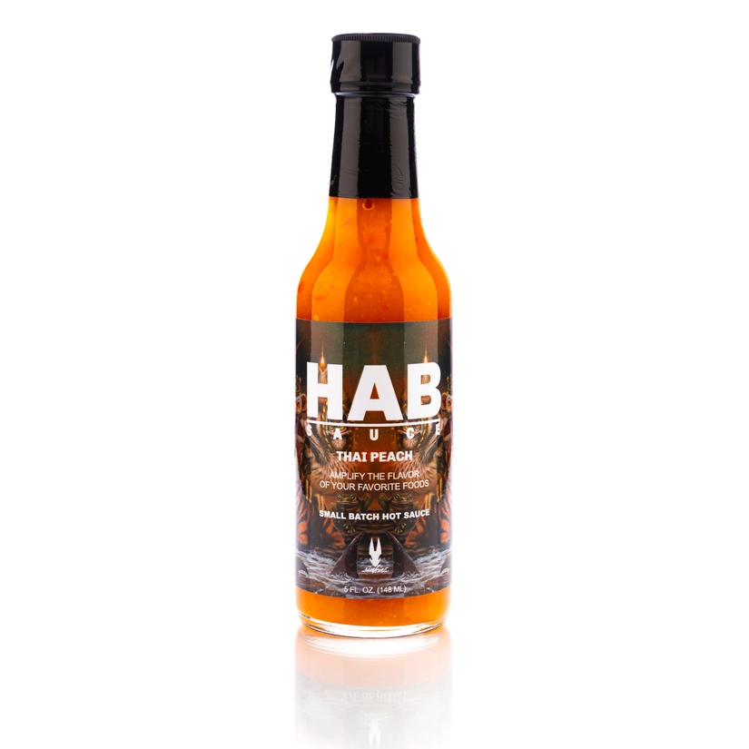 HAB Sauce Thai Peach Hot Sauce