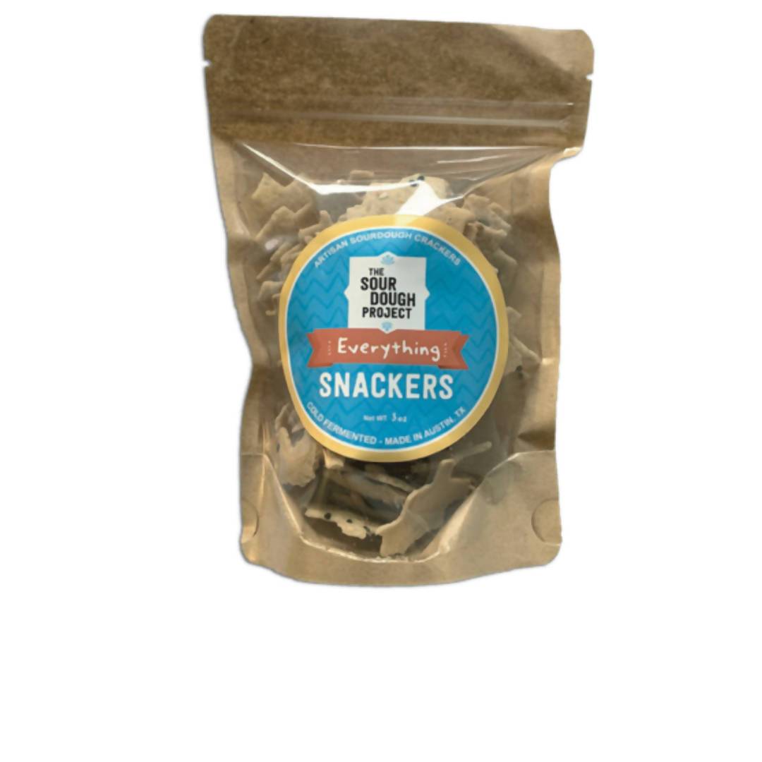Sourdough Project Everything Sourdough Snackers Bags - 14 bags x 3oz