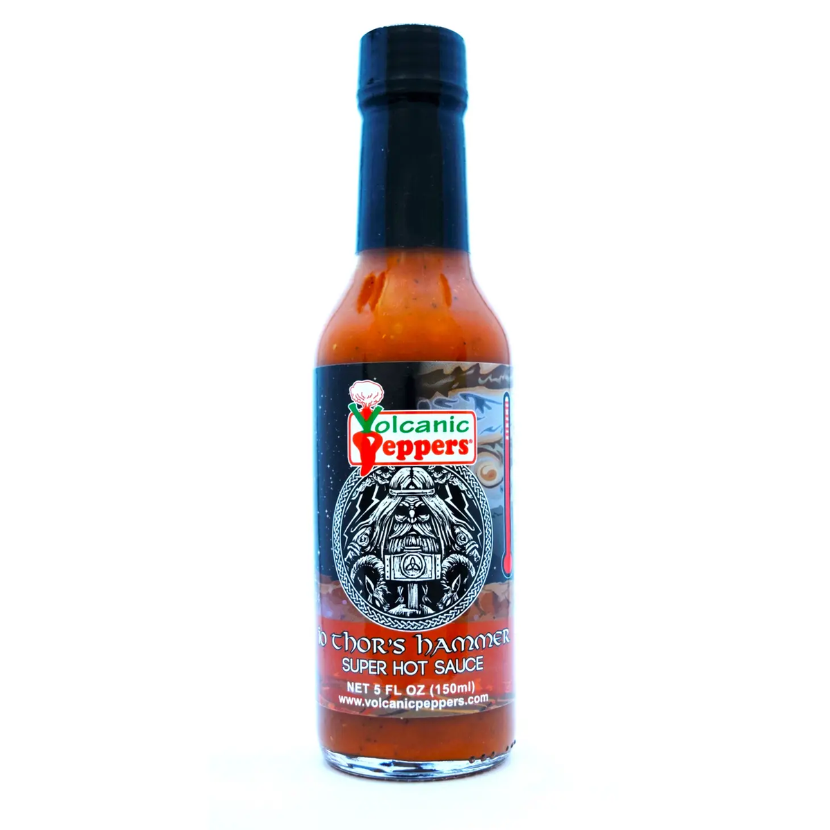 Volcanic Peppers Thor's Hammer Hot Sauce