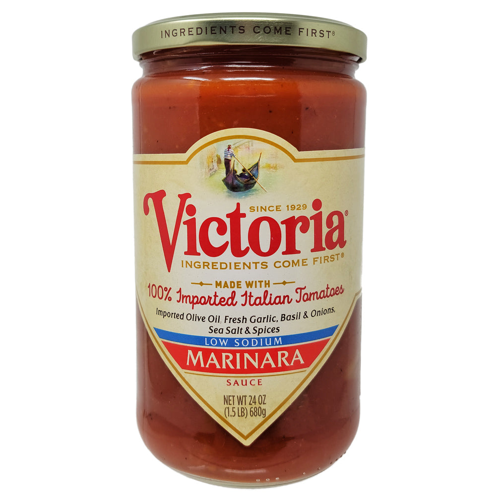 Victoria Low Sodium Marinara - 24oz.