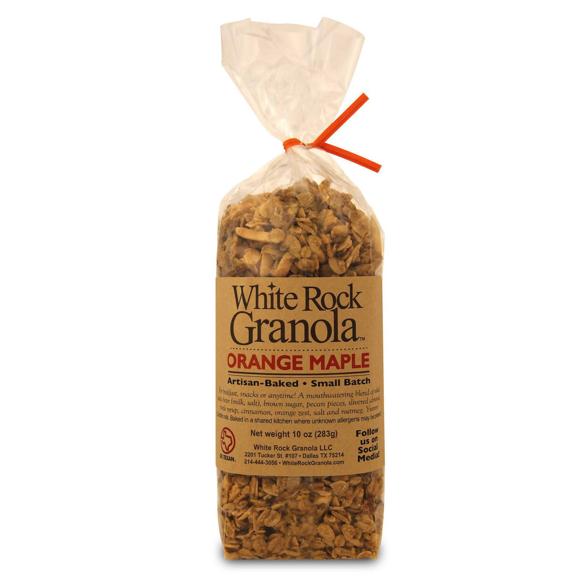 Orange Maple Granola Packs - 24 x 4oz