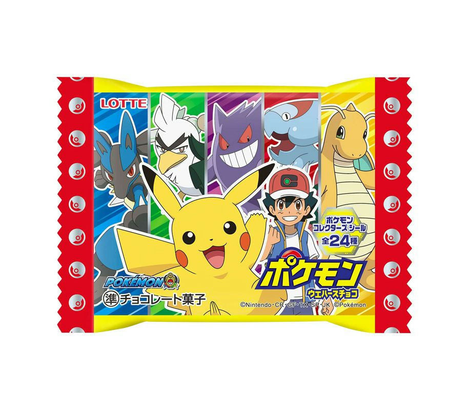 Lotte Pokemon Wafer Chocolate
