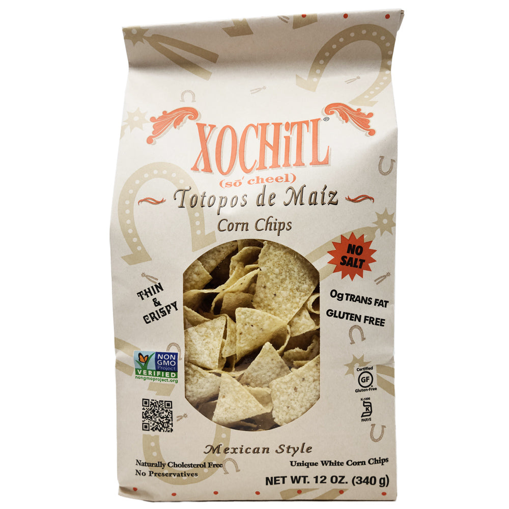 Xochitl Stone-Ground Corn Chips- 12 oz