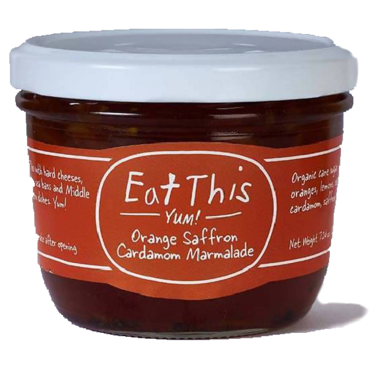 Orange Saffron Cardamom Marmalade - Tub - 32oz