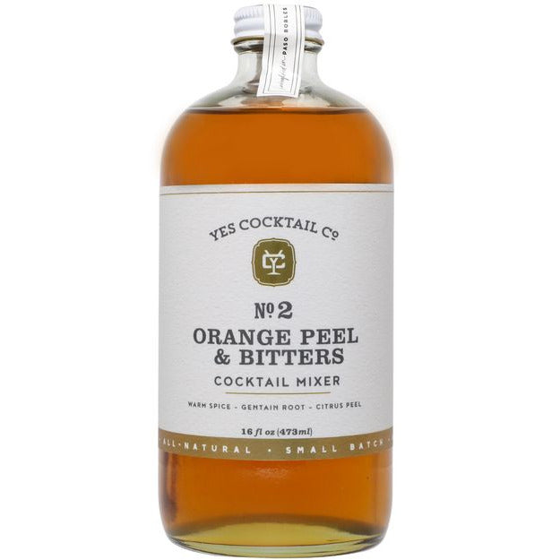Yes Cocktail Co. Orange Peel & Bitters Cocktail Mixer