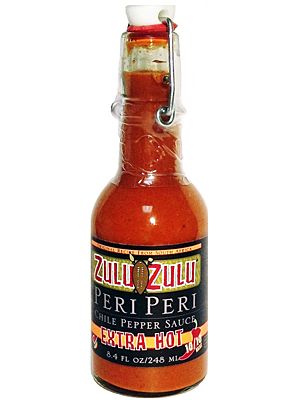 Zulu Zulu Xtra Hot Hot Sauce   Zulu Zulu Xtra Hot Hot Sauce, 6.5oz.